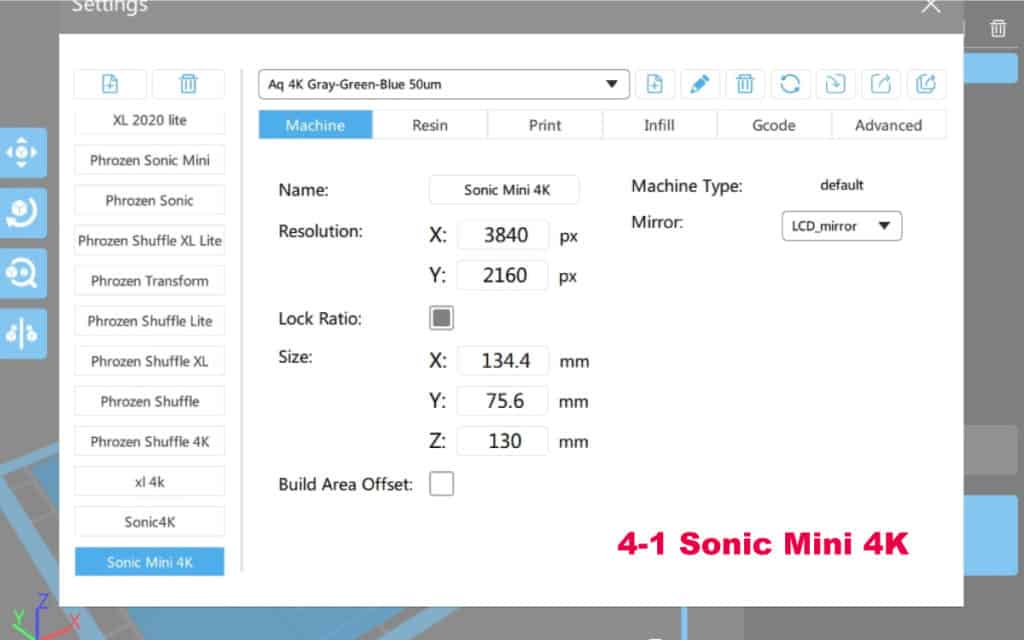 Manual การใช้งานเครื่อง Phrozen Sonic Mini 4K