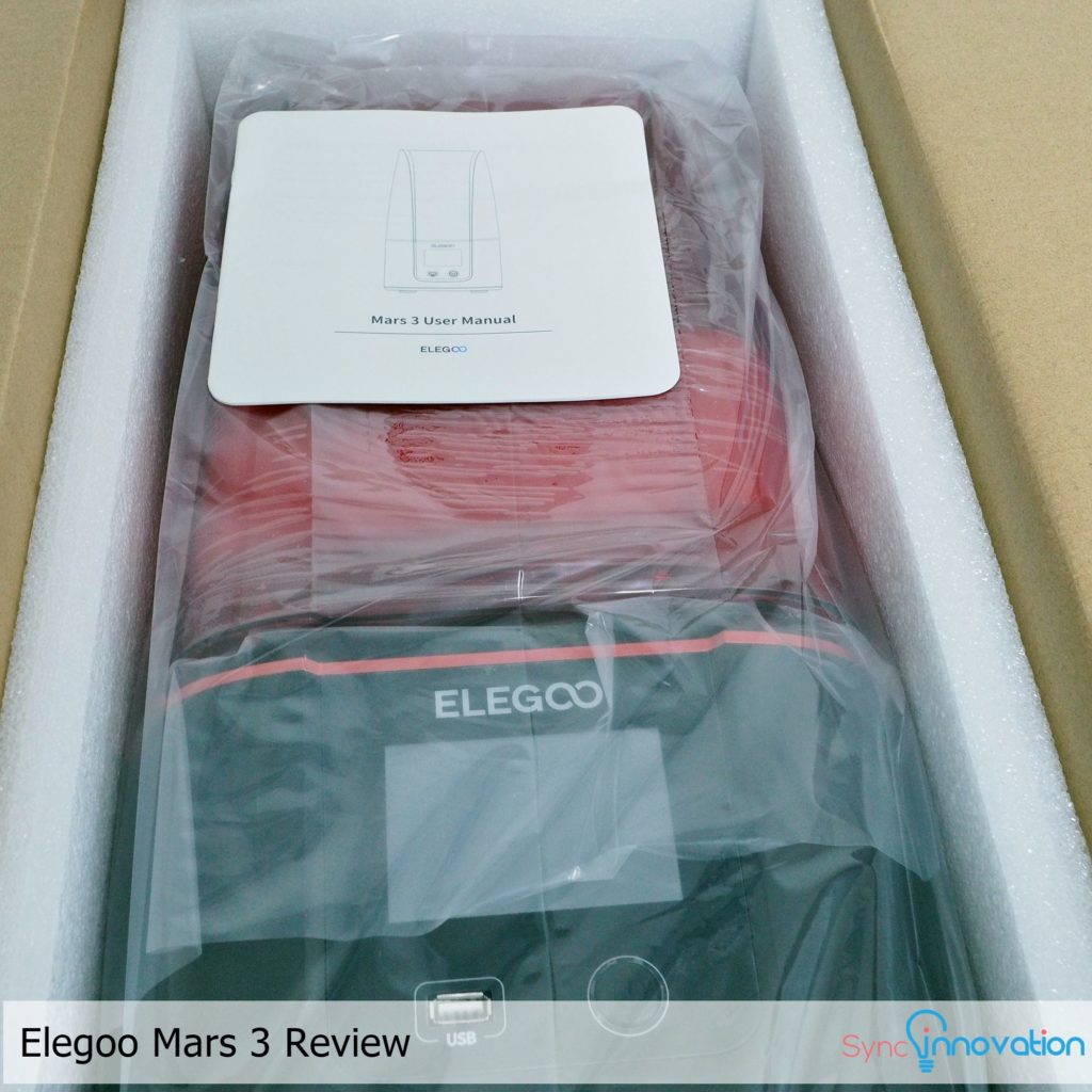 Review Elegoo Mars 3 จอ4K Heat Pipe ดีไซน์แปลกตา