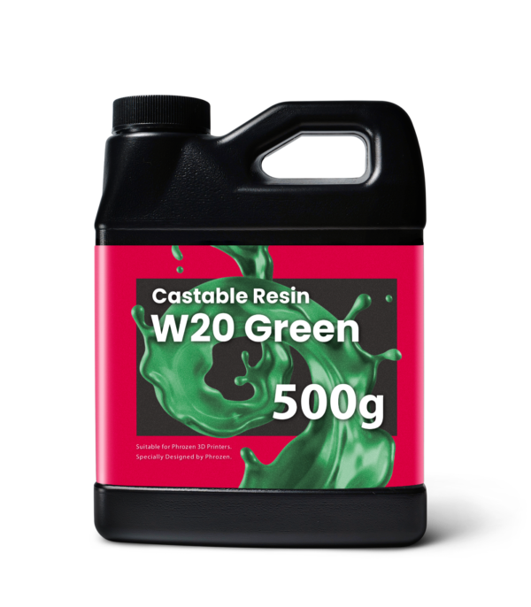 Phrozen Castable Resin W20 Green 500g