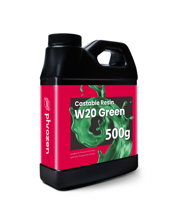 Phrozen Castable Resin W20 Green 500g
