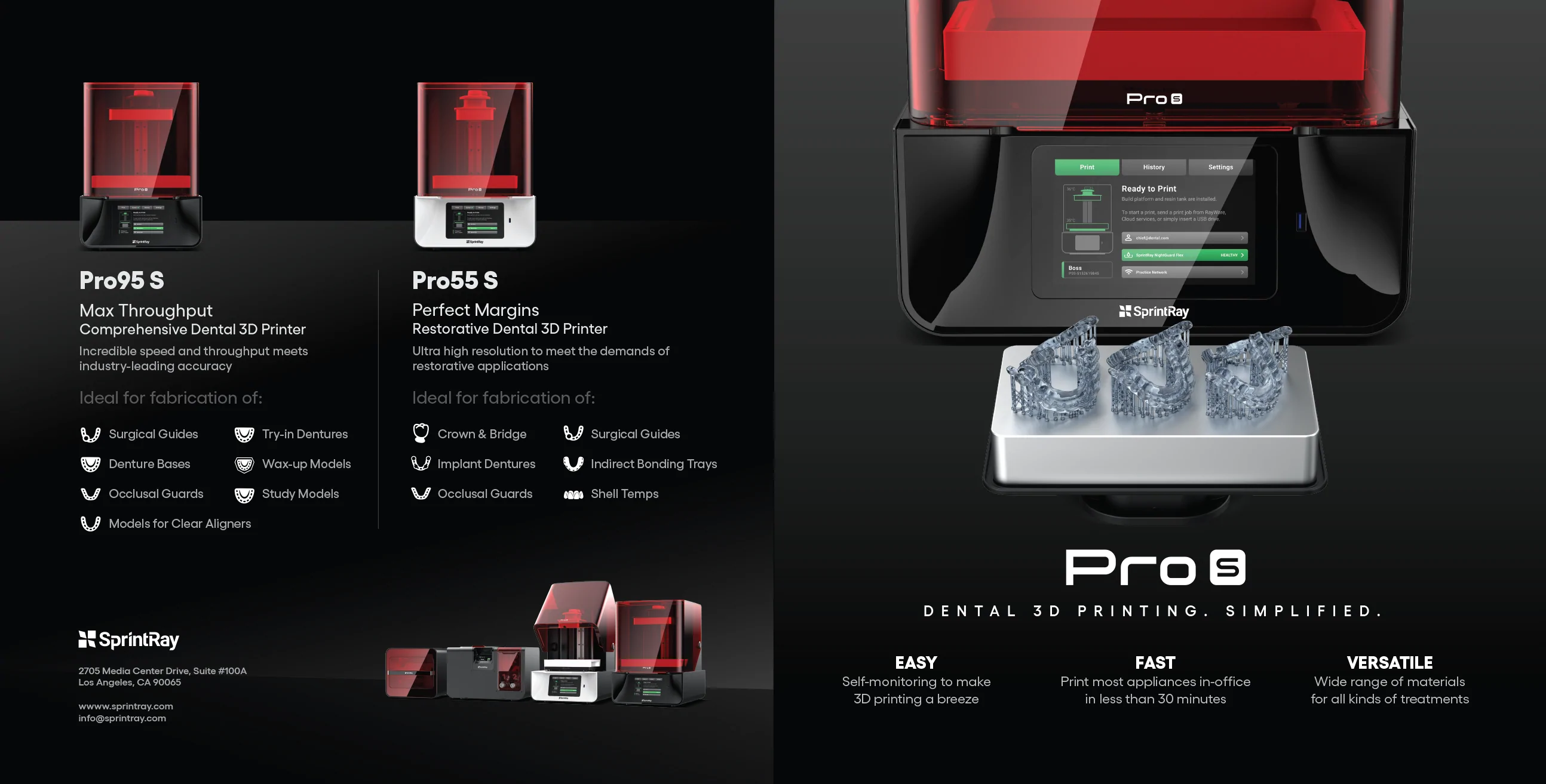 SprintRay Pro 55S 3D Printer